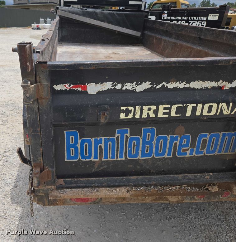 image for item EN2097 2015 Load Trail dump trailer