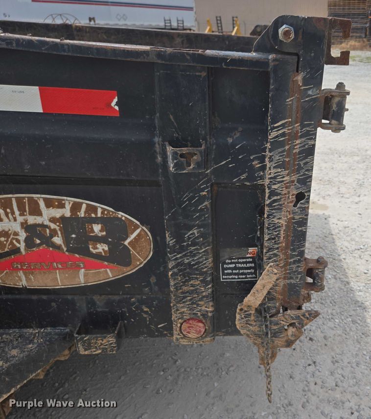 image for item EN2097 2015 Load Trail dump trailer