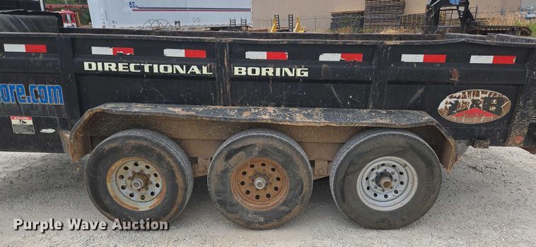 image for item EN2097 2015 Load Trail dump trailer