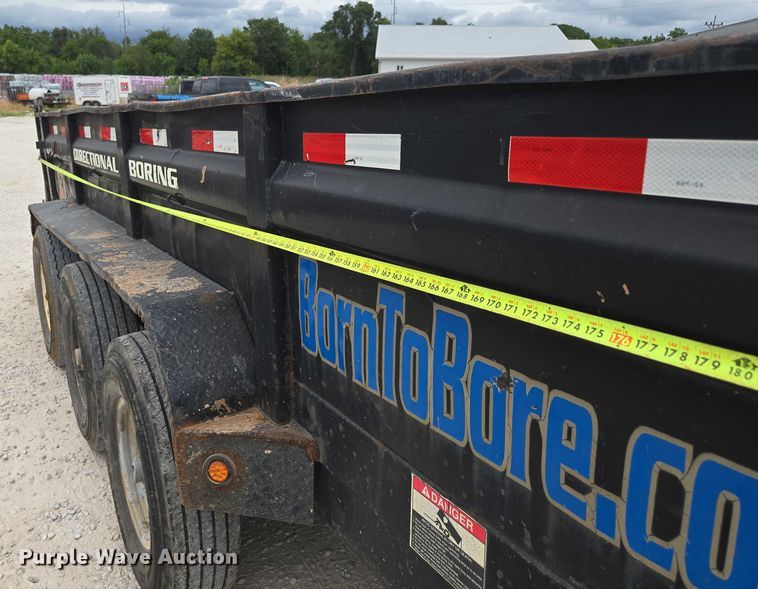 image for item EN2097 2015 Load Trail dump trailer