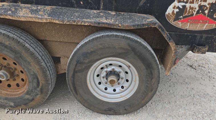 image for item EN2097 2015 Load Trail dump trailer