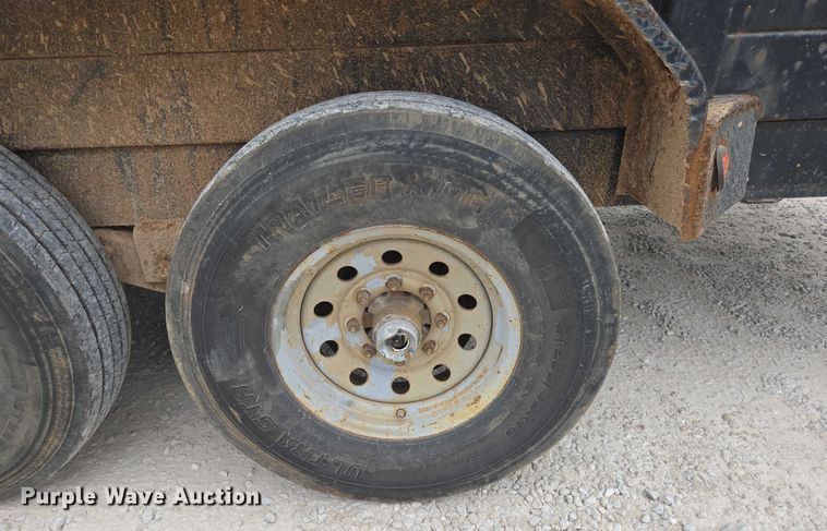 image for item EN2097 2015 Load Trail dump trailer
