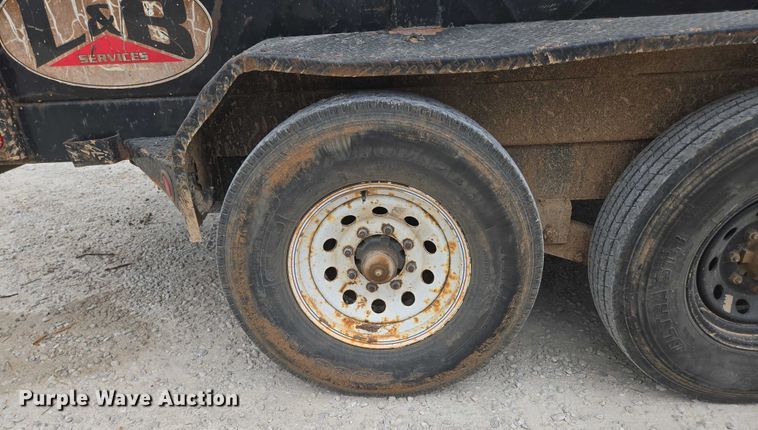 image for item EN2097 2015 Load Trail dump trailer