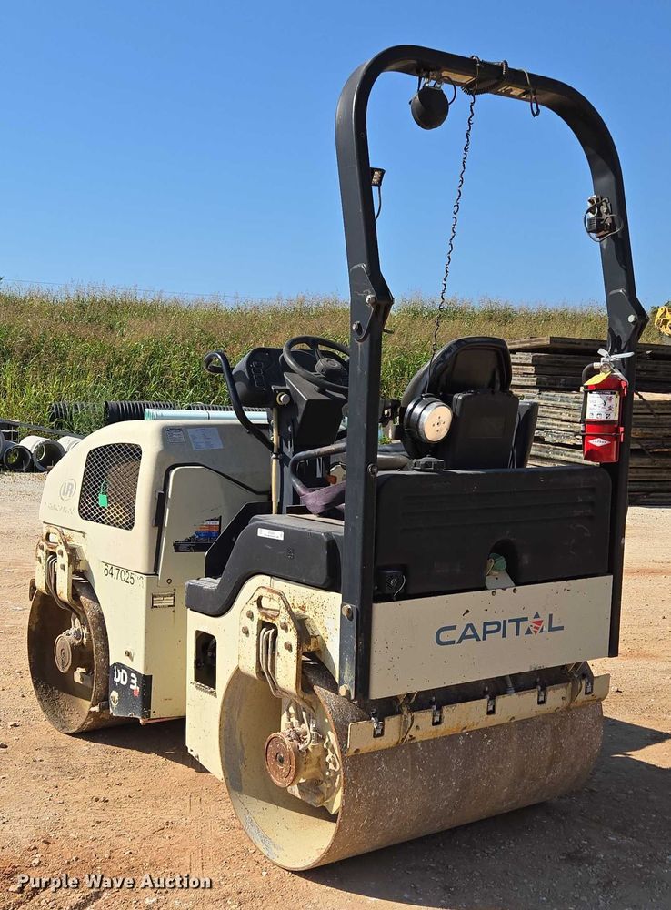 image for item EN3800 1992 Ingersoll-Rand DD-31HF double drum vibratory roller