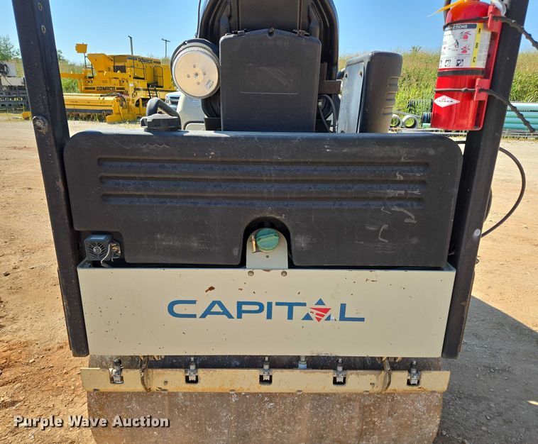 image for item EN3800 1992 Ingersoll-Rand DD-31HF double drum vibratory roller