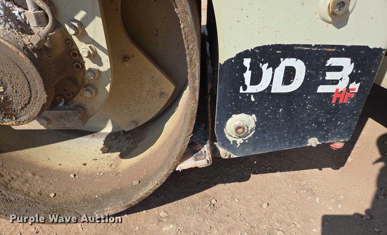 image for item EN3800 1992 Ingersoll-Rand DD-31HF double drum vibratory roller