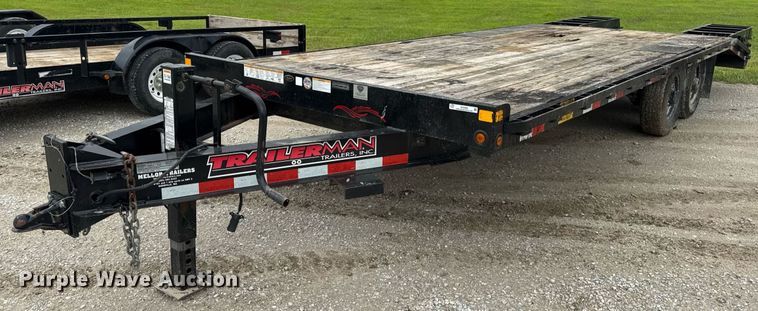 image for item EN4668 2020 Trailerman equipment trailer
