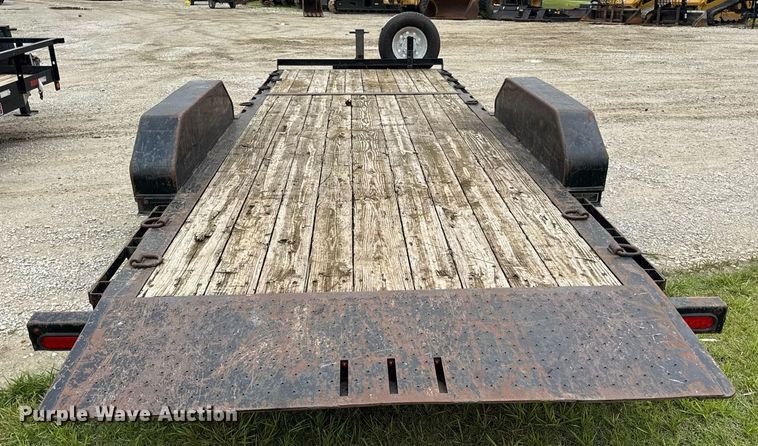image for item EN4673 2014 Trailerman tilt deck equipment trailer