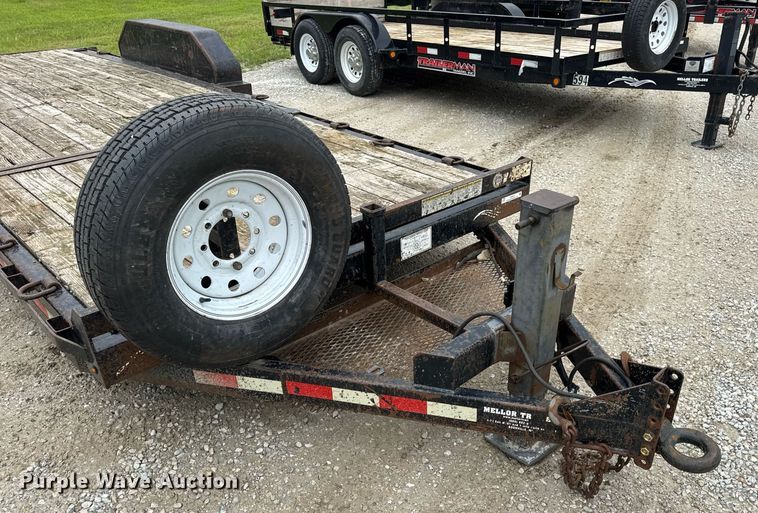 image for item EN4673 2014 Trailerman tilt deck equipment trailer