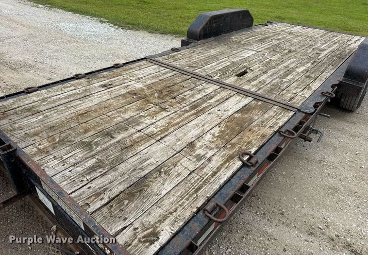 image for item EN4673 2014 Trailerman tilt deck equipment trailer