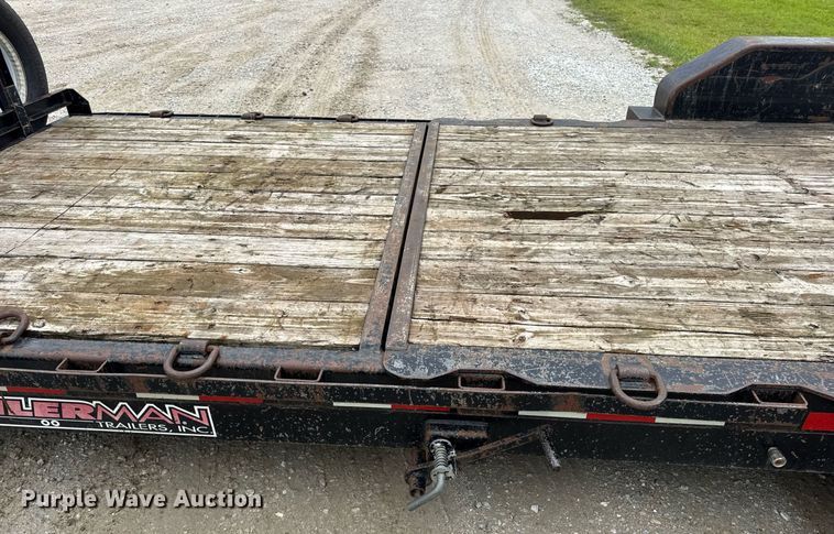 image for item EN4673 2014 Trailerman tilt deck equipment trailer