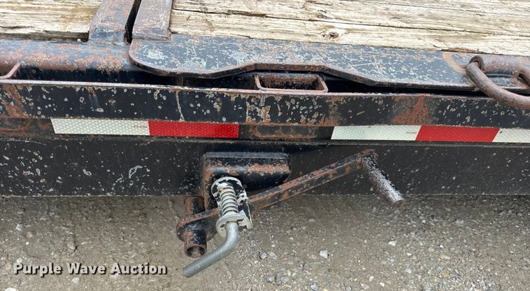 image for item EN4673 2014 Trailerman tilt deck equipment trailer