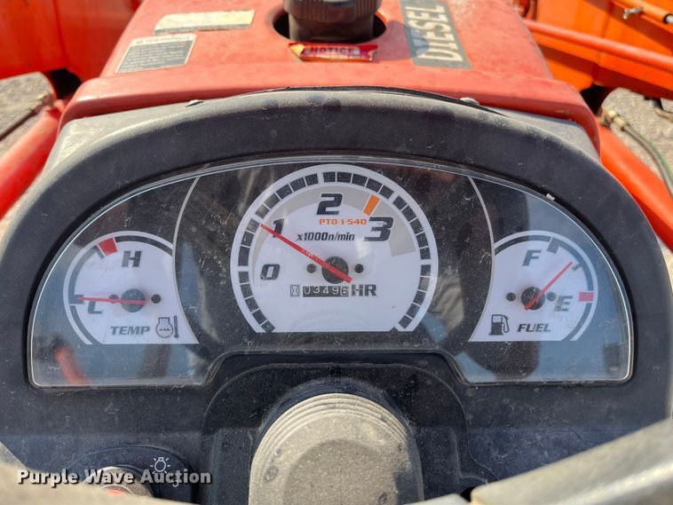 image for item EN5511 2016 Kubota B26 backhoe