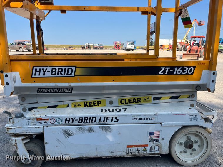 image for item EN5512 Hy-Brid ZT-1630 scissor lift