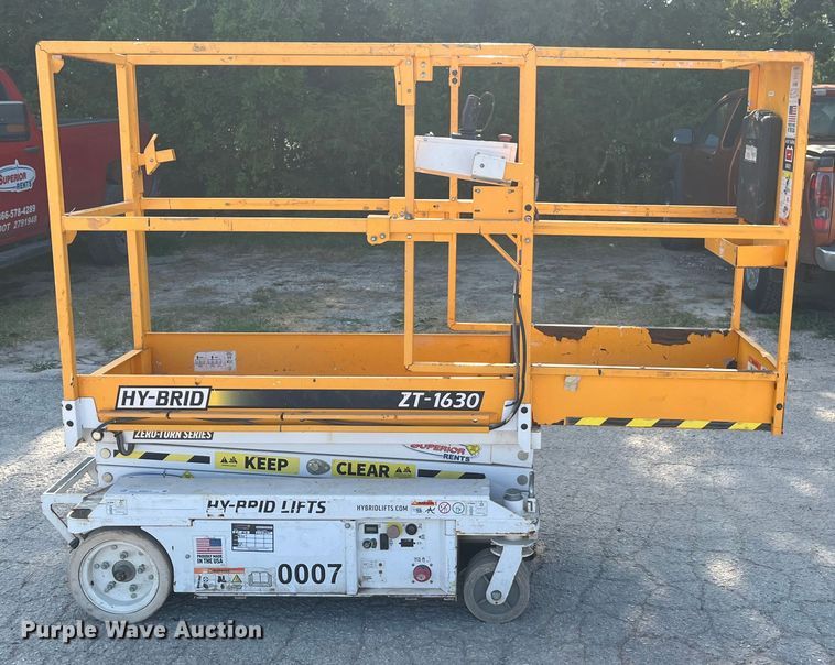 image for item EN5512 Hy-Brid ZT-1630 scissor lift