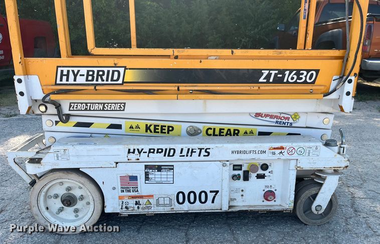 image for item EN5512 Hy-Brid ZT-1630 scissor lift