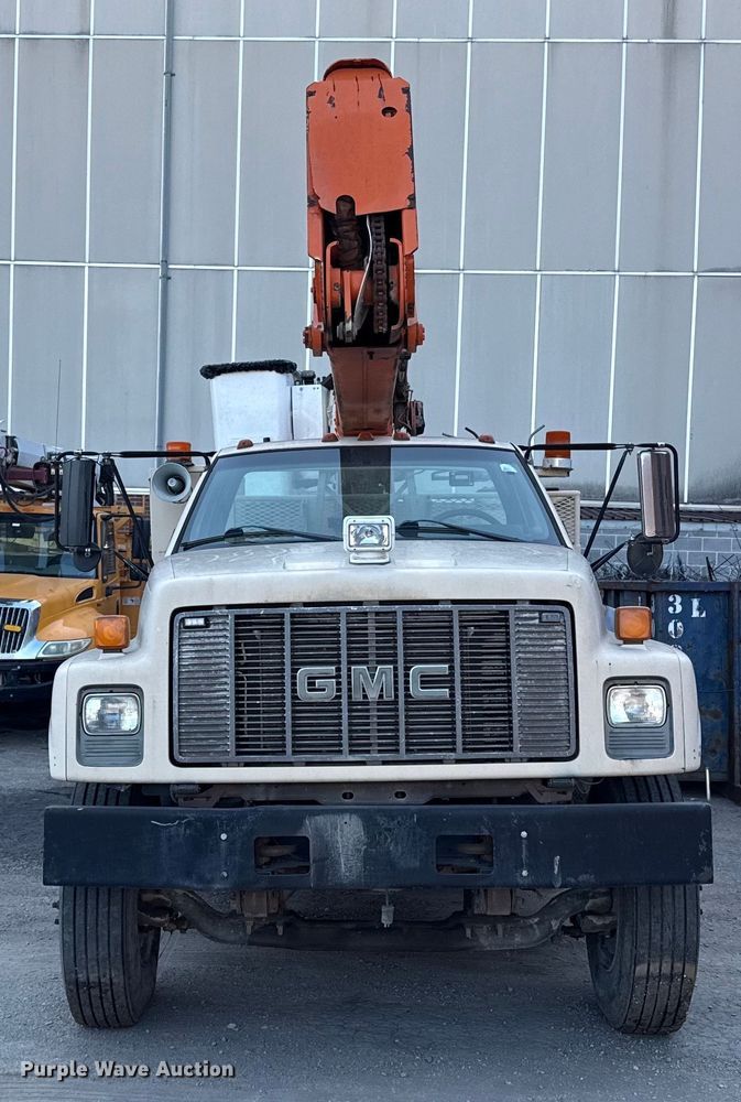 CAMIóN CON CANASTILLA 2000 GMC TEREX