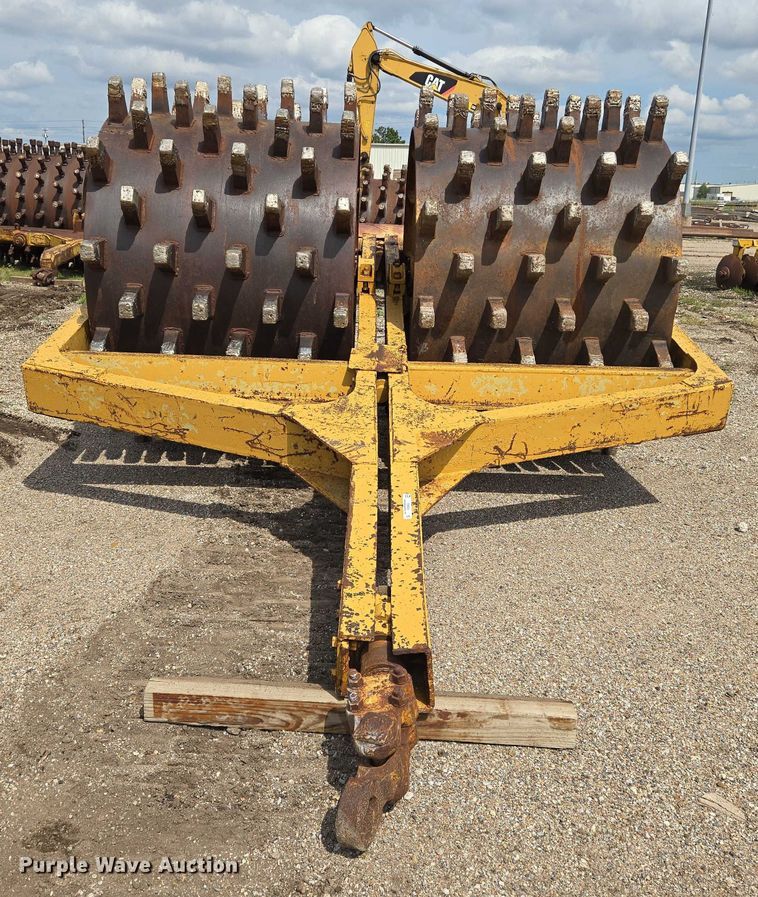 image for item EN8454 Ferguson double drum wedge foot roller