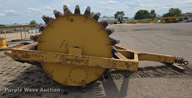 image for item EN8454 Ferguson double drum wedge foot roller