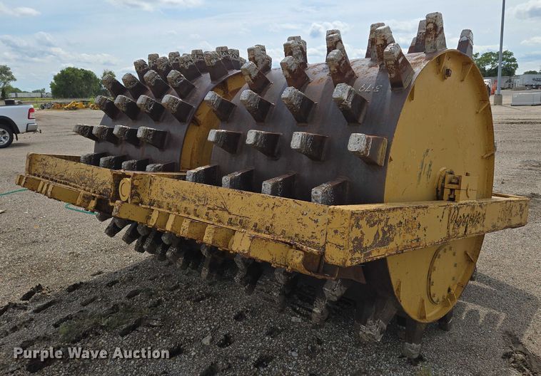 image for item EN8454 Ferguson double drum wedge foot roller