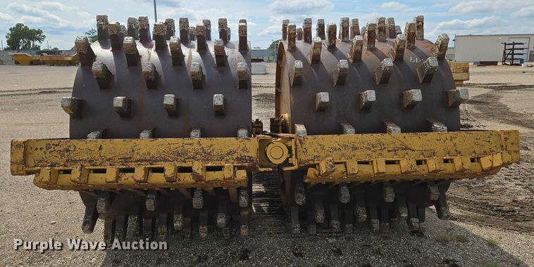 image for item EN8454 Ferguson double drum wedge foot roller