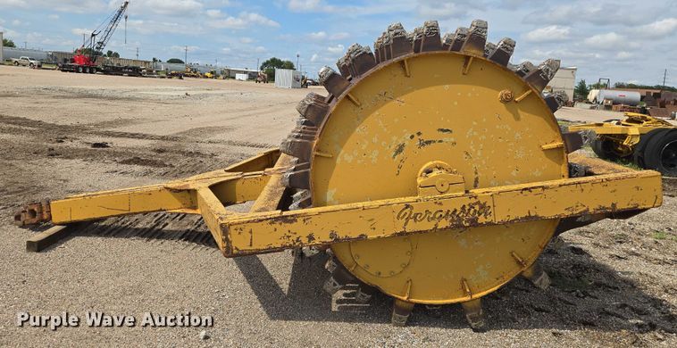 image for item EN8454 Ferguson double drum wedge foot roller