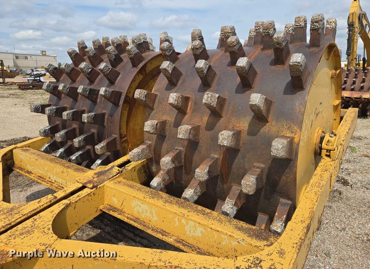 image for item EN8454 Ferguson double drum wedge foot roller