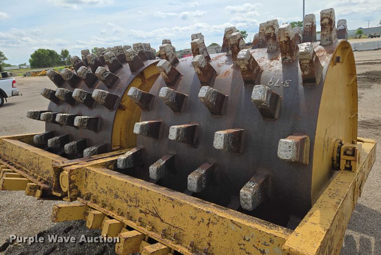 image for item EN8454 Ferguson double drum wedge foot roller