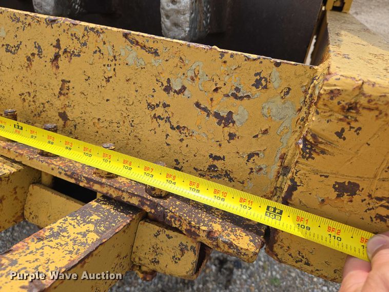 image for item EN8454 Ferguson double drum wedge foot roller