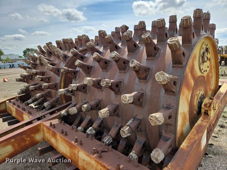 image for item EN8456 Ferguson MOD.120RE double drum wedge foot roller