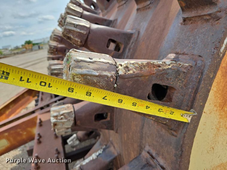 image for item EN8456 Ferguson MOD.120RE double drum wedge foot roller