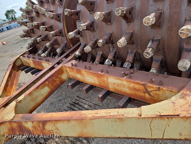 image for item EN8456 Ferguson MOD.120RE double drum wedge foot roller