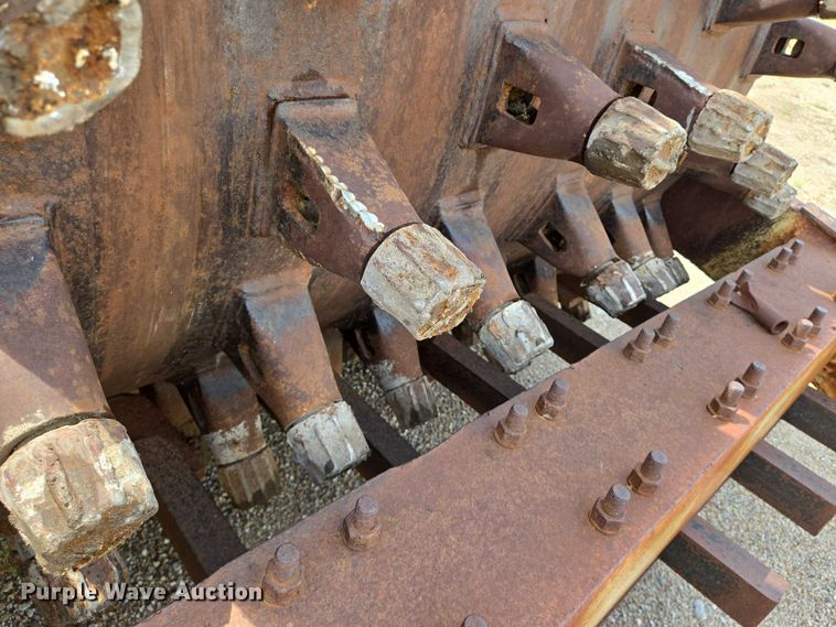 image for item EN8456 Ferguson MOD.120RE double drum wedge foot roller