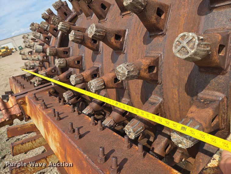 image for item EN8456 Ferguson MOD.120RE double drum wedge foot roller