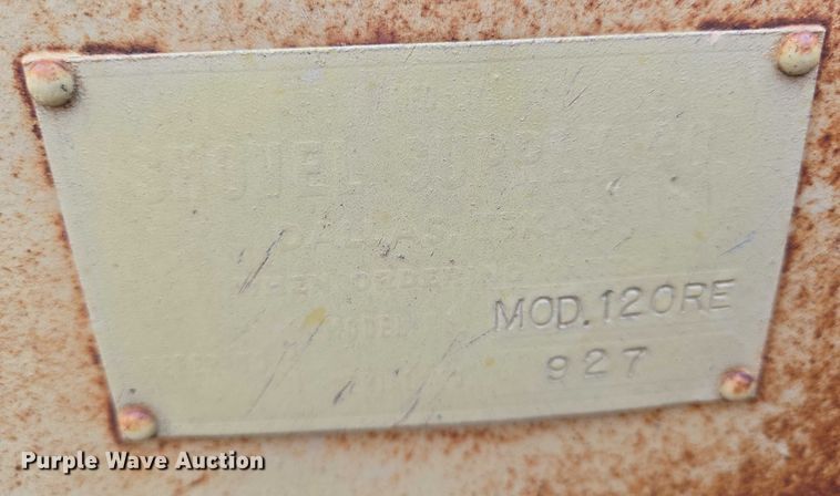 image for item EN8456 Ferguson MOD.120RE double drum wedge foot roller