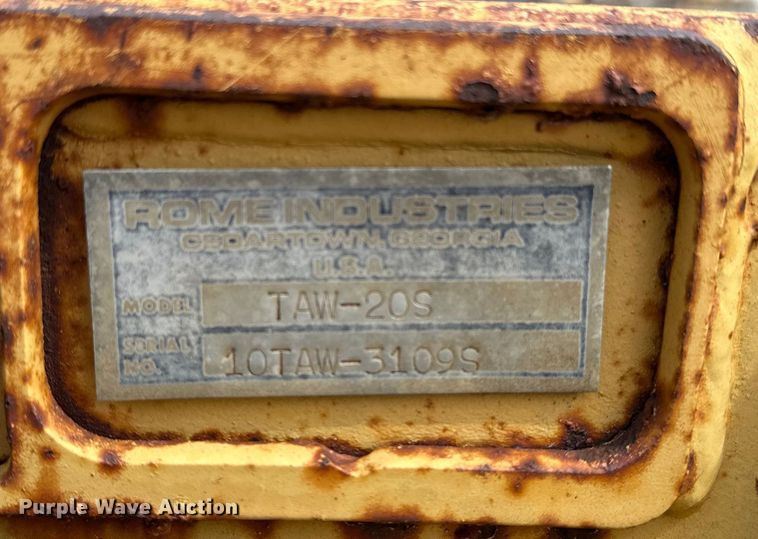 image for item EN8457 Rome TAW-20S off-set disk