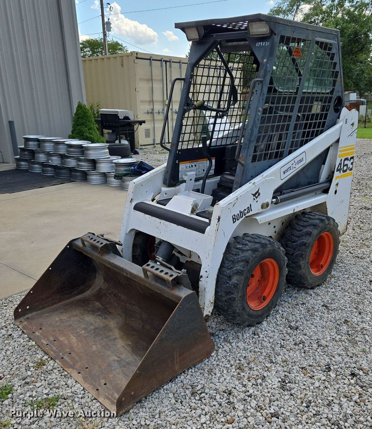 MINI CARGADOR SOBRE RUEDAS 2001 BOBCAT 463