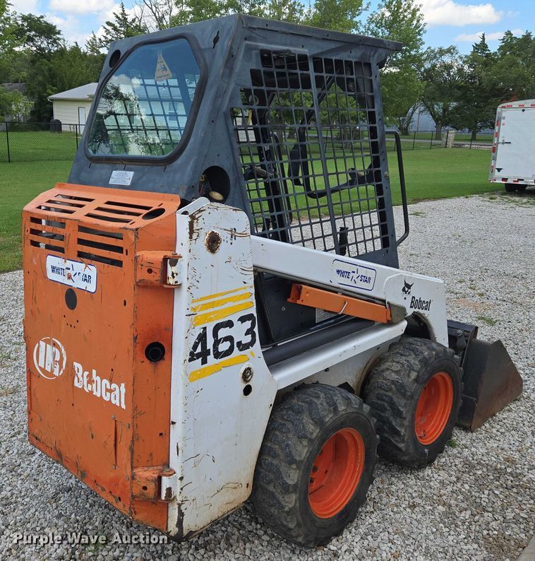 MINI CARGADOR SOBRE RUEDAS 2001 BOBCAT 463