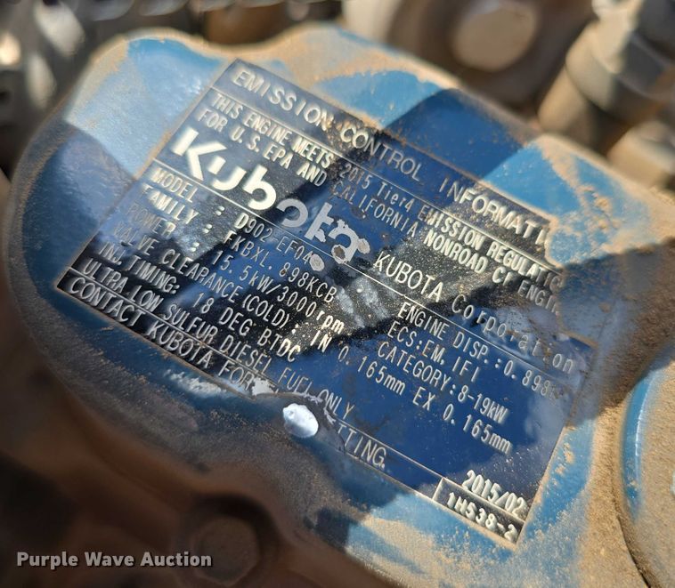 image for item EO1610 2016 Wacker Neuson RTSC3 trench compactor