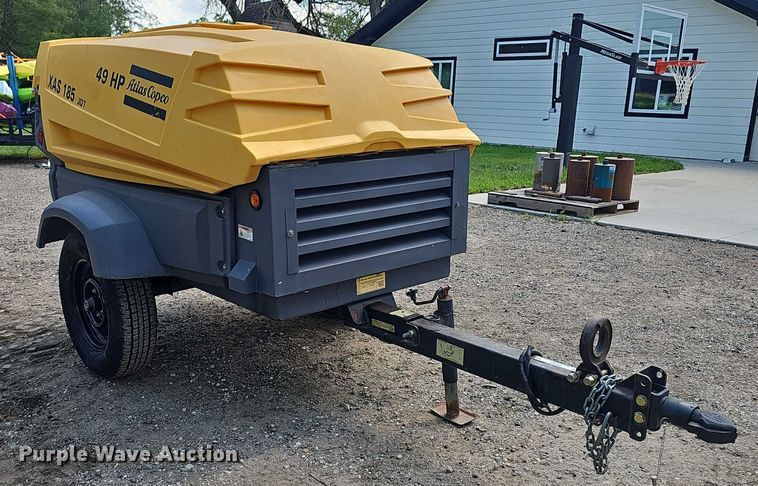 image for item EO1611 2013 Atlas Copco XAS 185 JD air compressor