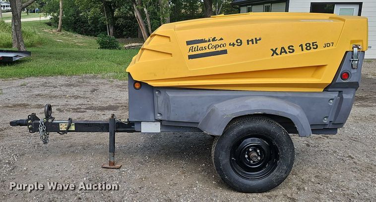 image for item EO1611 2013 Atlas Copco XAS 185 JD air compressor