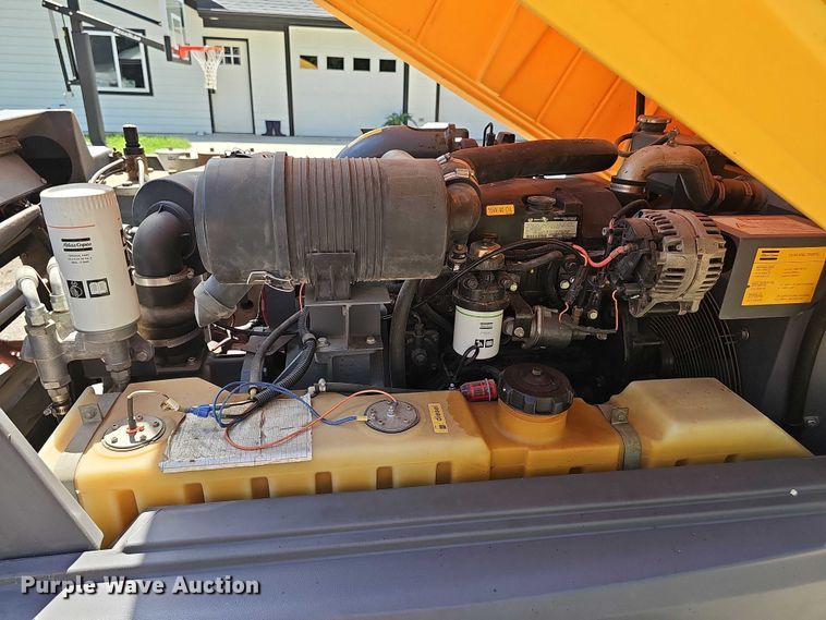 image for item EO1611 2013 Atlas Copco XAS 185 JD air compressor