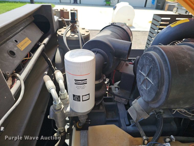 image for item EO1611 2013 Atlas Copco XAS 185 JD air compressor
