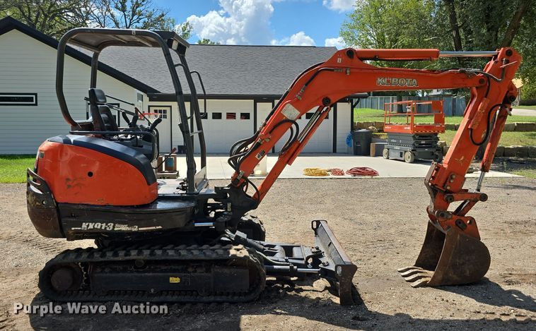 EXCAVADORA 2013 KUBOTA KX913S