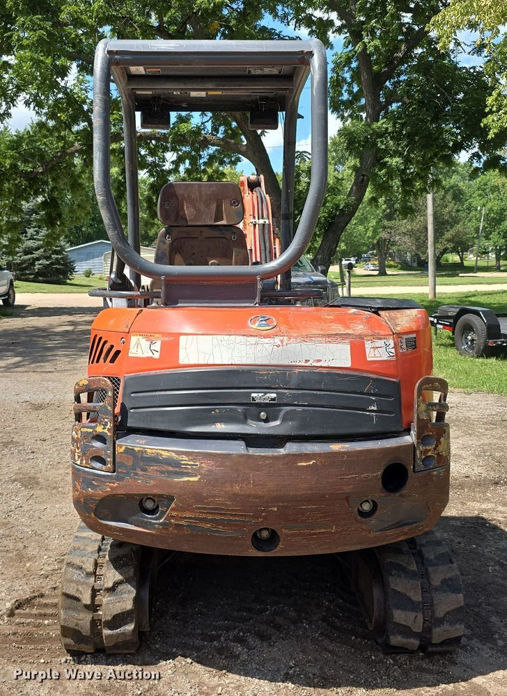 image for item EO1613 2013 Kubota KX91-3S mini excavator