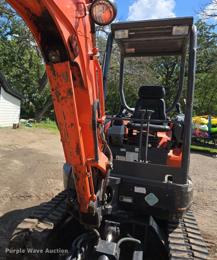 image for item EO1613 2013 Kubota KX91-3S mini excavator