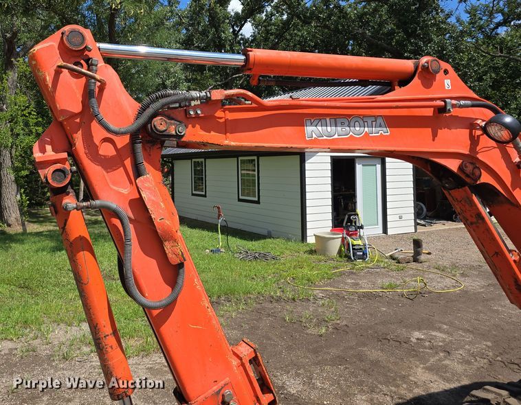 image for item EO1613 2013 Kubota KX91-3S mini excavator