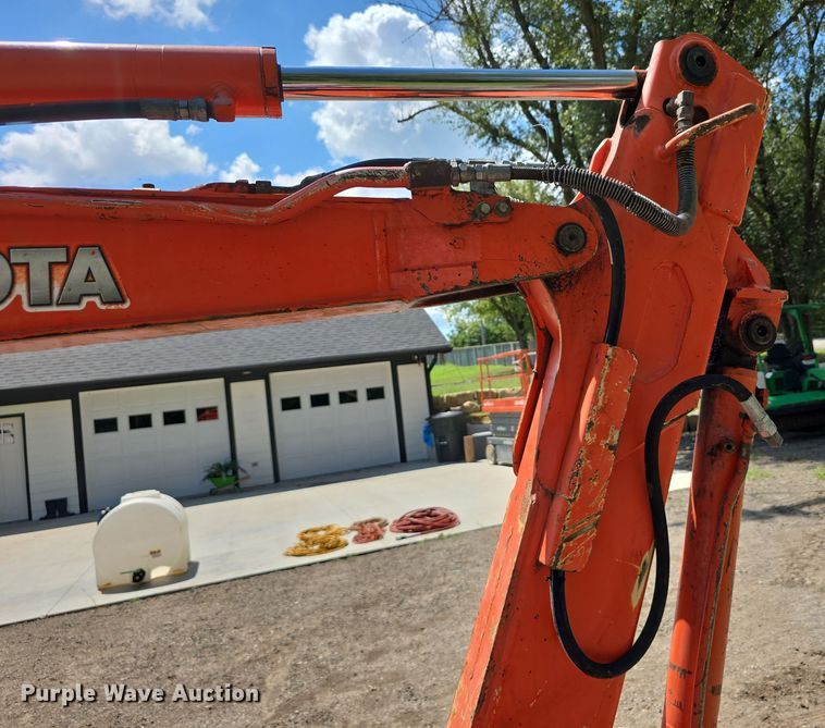 image for item EO1613 2013 Kubota KX91-3S mini excavator