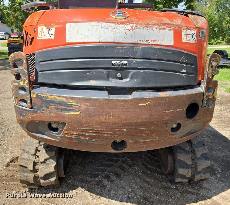 image for item EO1613 2013 Kubota KX91-3S mini excavator