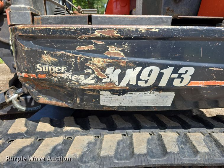 image for item EO1613 2013 Kubota KX91-3S mini excavator